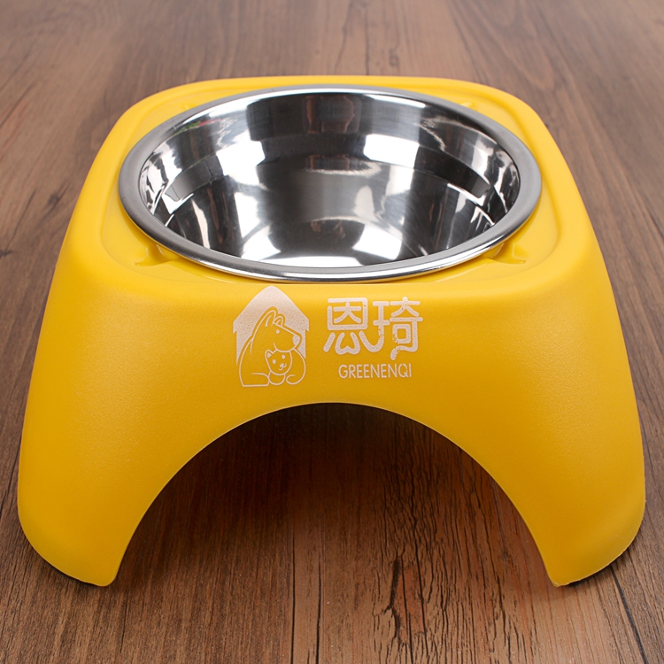 Metal Feeder Stand Food Grade Stainless Steel Water Bowl for Dog